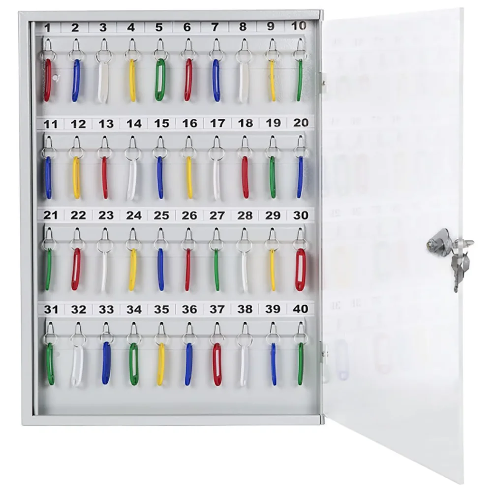 Ключница с прозрачной дверцей КЛС-40 (с брелками)