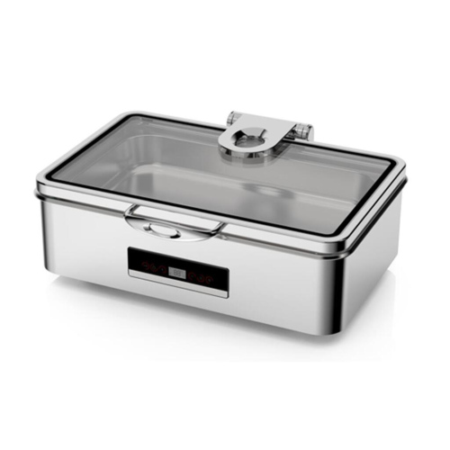 Мармит электрический 8,5 л 1/1*65 с откидной крышкой и окном сухой нагрев и дисплей  [81241409]