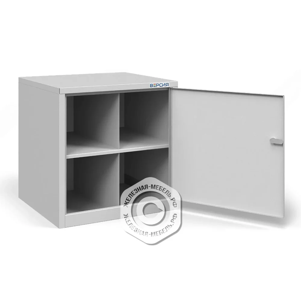 Шкаф для 4 противогазов ХПГ-4В, общая дверца (450х450х400)