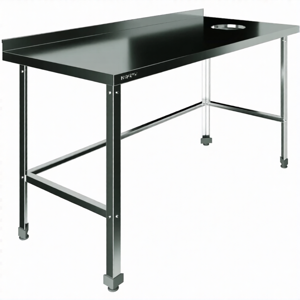 Стол для сбора пищевых отходов с бортом СПО-10/6-БО-П-ЭЦ