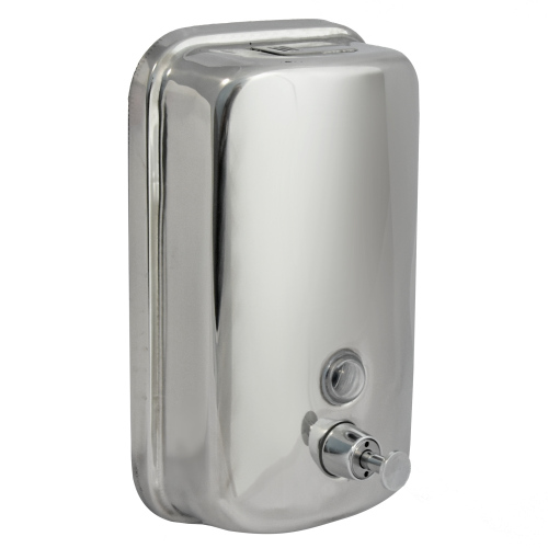 Дозатор для жидкого мыла из нерж. стали "Solinne", антивандальный TM804 (2512.042)