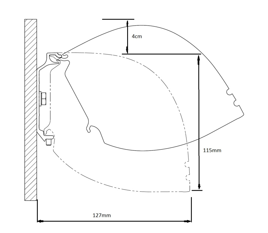 Kauber Red Label Tensioned BT Cinema 113" 16:9 141x250 дроп 50 см. Gray Pro