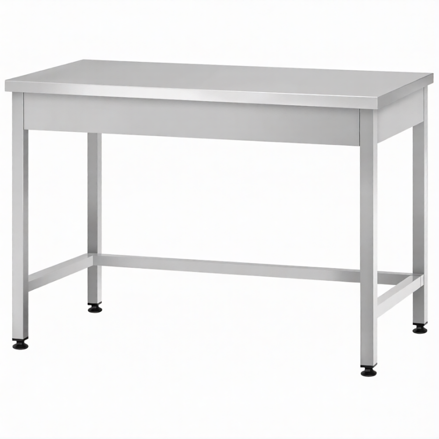 Стол производственный СПРп - 860х1500х600 «Profi Inox» (полка-обвязка)