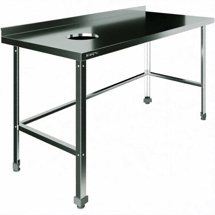 Стол для сбора пищевых отходов с бортом СПО-10/7-БО-Л-ЭЦ