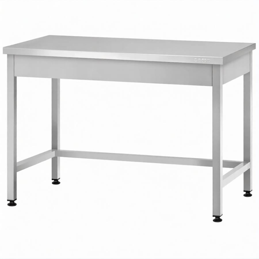 Стол производственный СПРп - 860х1200х700 «Profi Inox» (полка-обвязка)