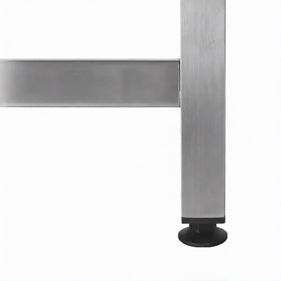 Стол производственный СПРп - 860х1200х800 «Profi Ral», сбор отходов, борт (полка-обвязка)