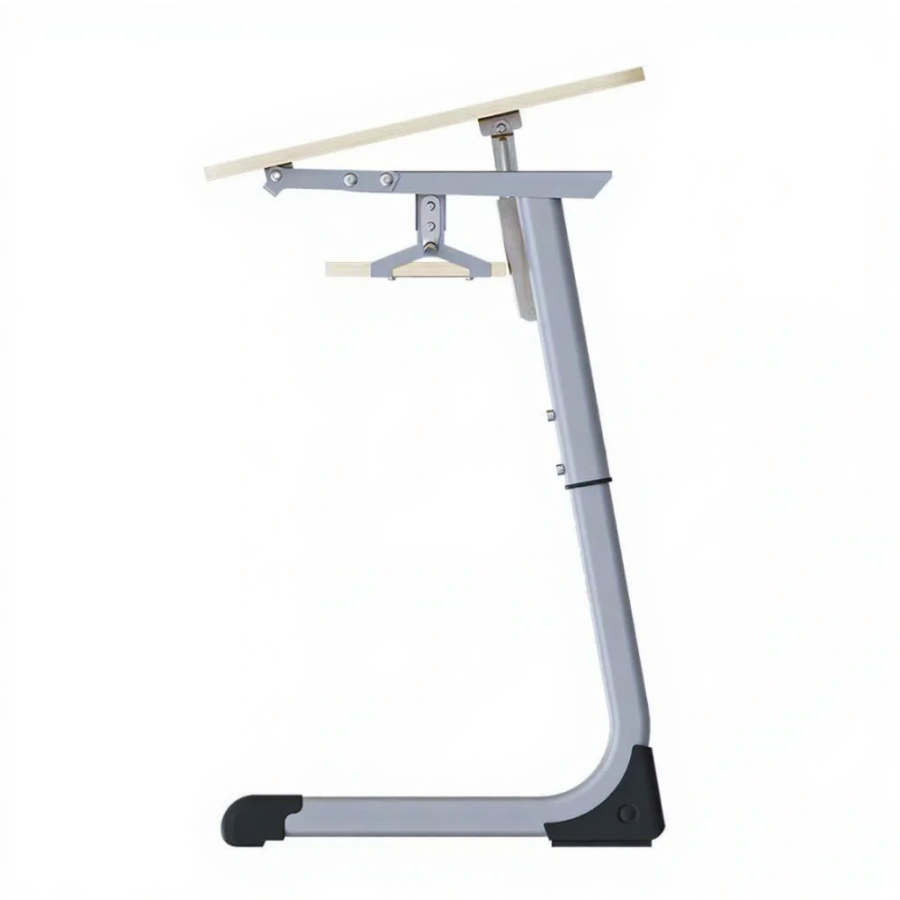 Парта 1М Smart с регулировка угла наклона/полкой (ЛДСП)