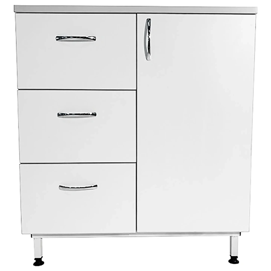 Стол-тумба лабораторная ТЛ 18.006 (белый)