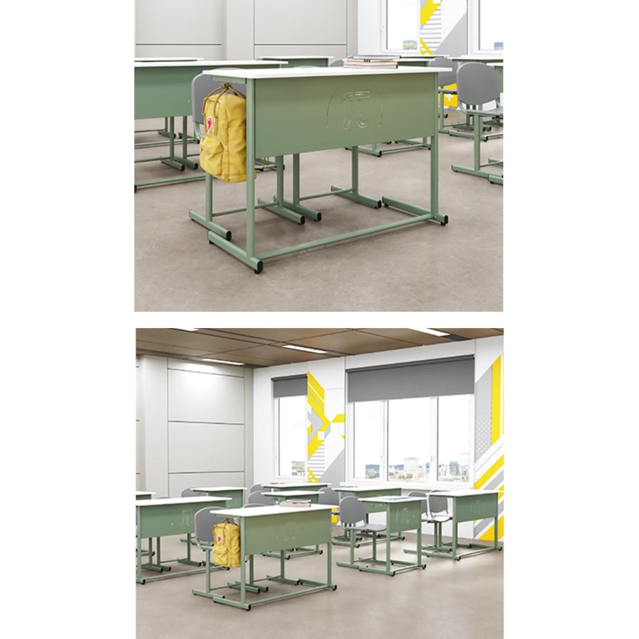 Школьная парта 2-местная Pifagor (модель ПШ8/2)