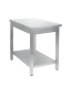 СТОЛ универсальный Luxstahl СПУ-10/7 со сплошной полкой нерж.