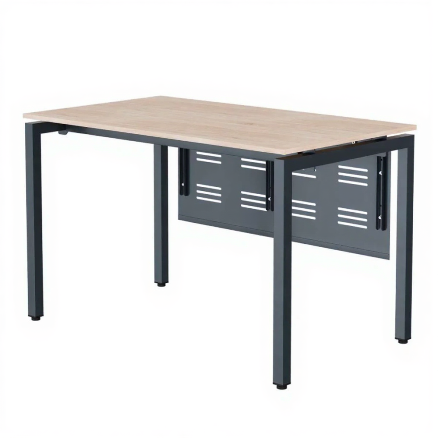 Офисный стол «СМАРТ» подстолье «П» профиль 40x40 столешница 16 мм /перфорированный экран