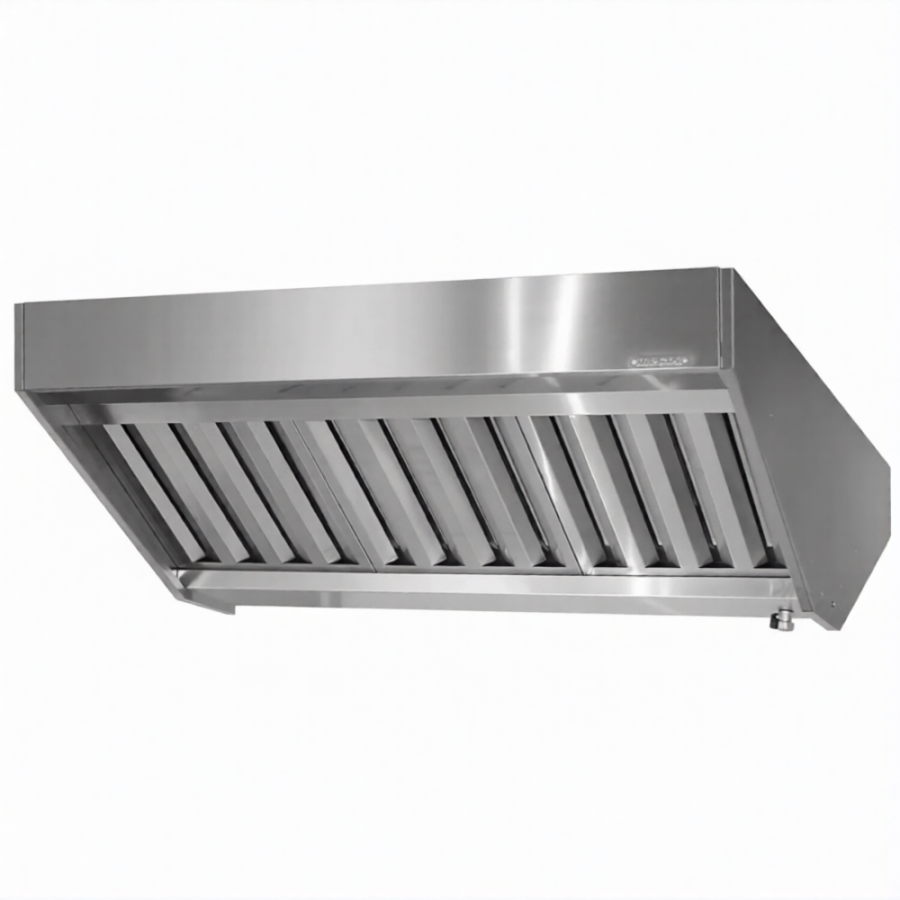 Зонт вытяжной полуоткрытый ЗВПб 400х1500х2000 «Base» островной