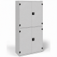 Шкаф для 24 противогазов ХПГ-24, 4 дверцы (1704х850х350)