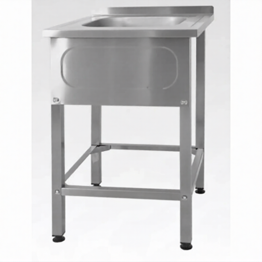 Ванна ВМЦн 860х600х700  1 м/о, борт, отв. д/смесит., экран (ножка угловая)